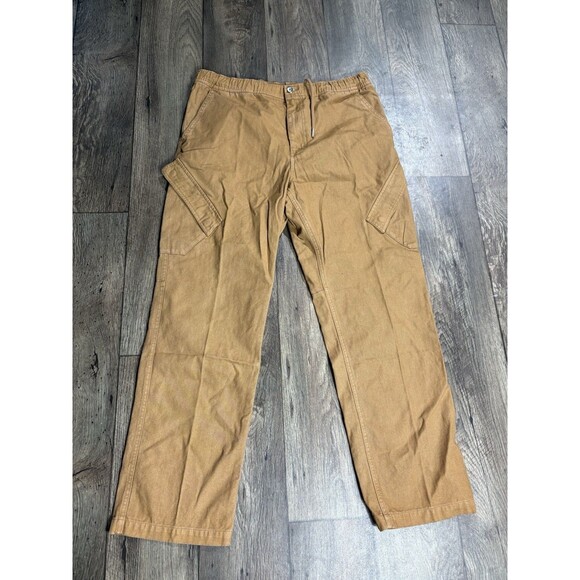 Nike Jordan Flight Washed Chicago Cargo Pants Brown FN6364-231 $120 Men’s Sz L - Picture 2 of 10